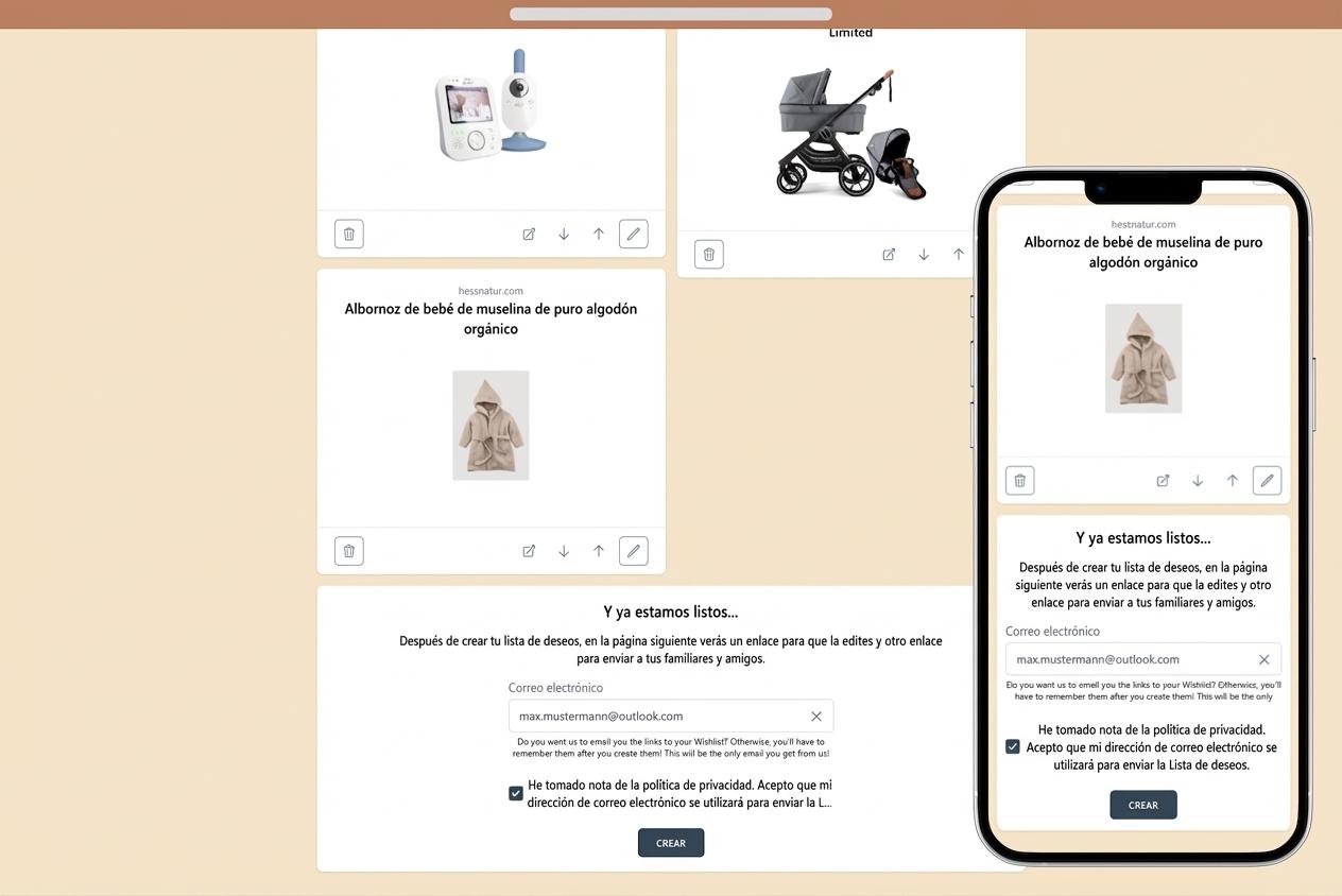 Cómo crear tu lista de deseos