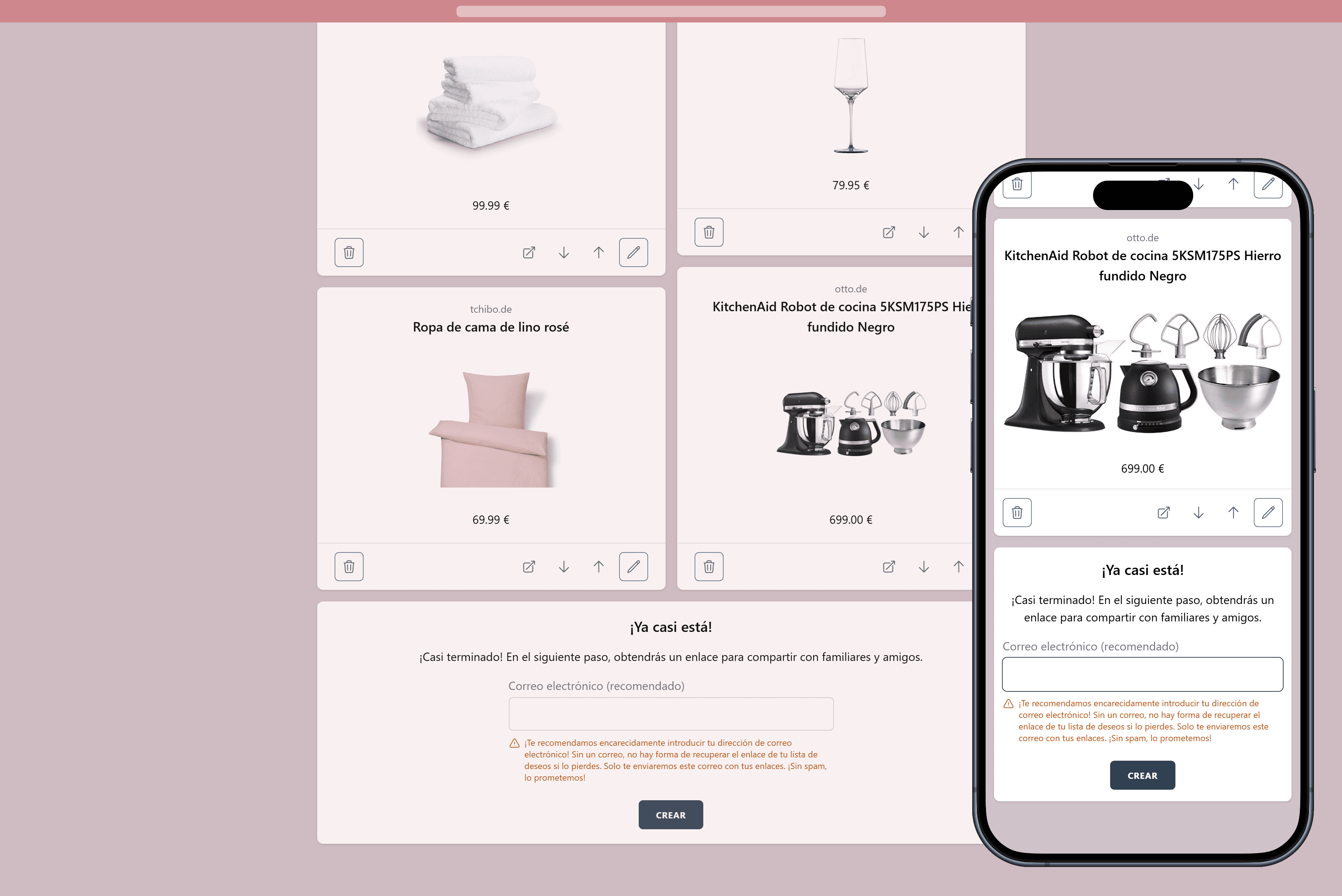 Cómo crear tu lista de boda
