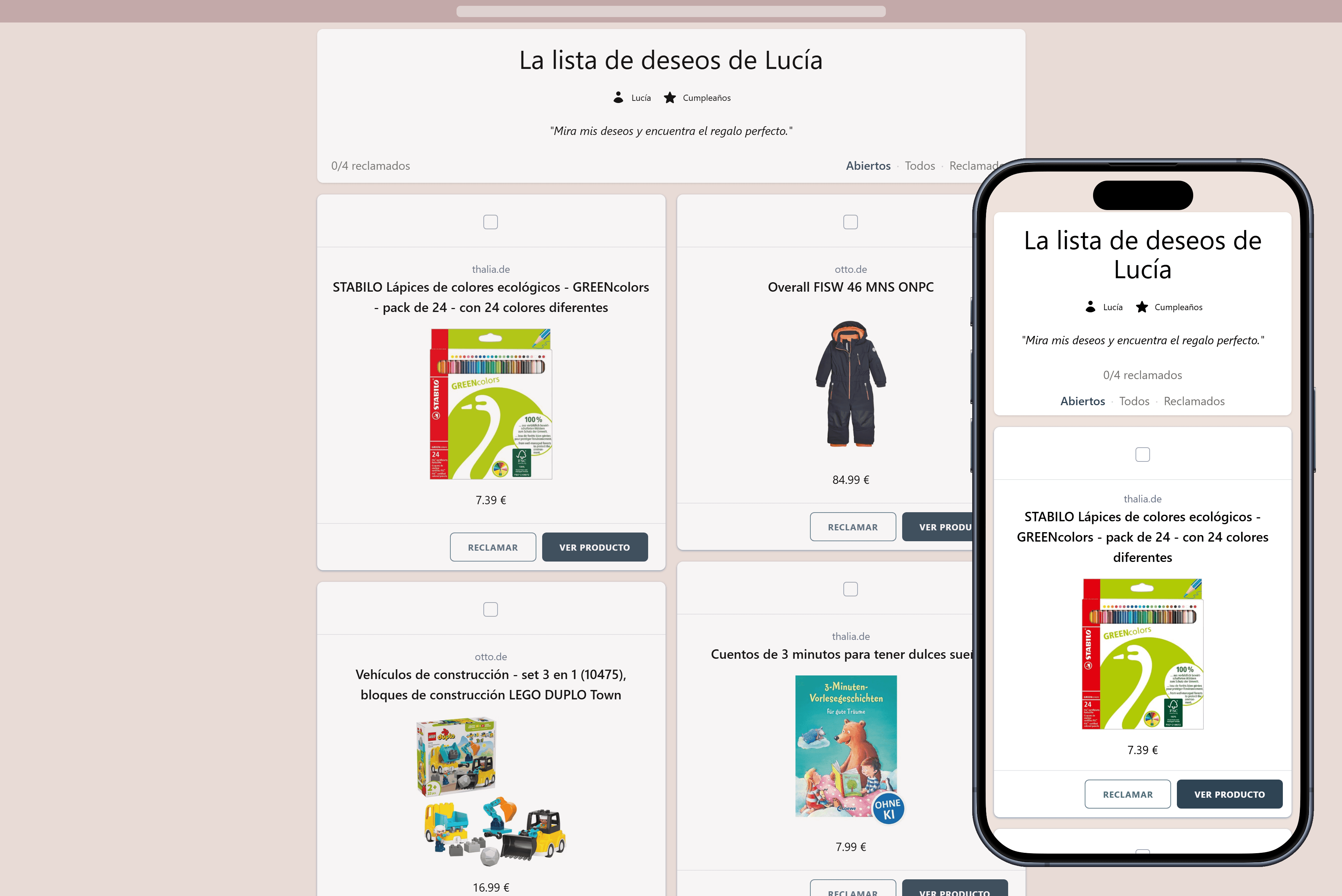 Así cumplen los deseos tus invitados