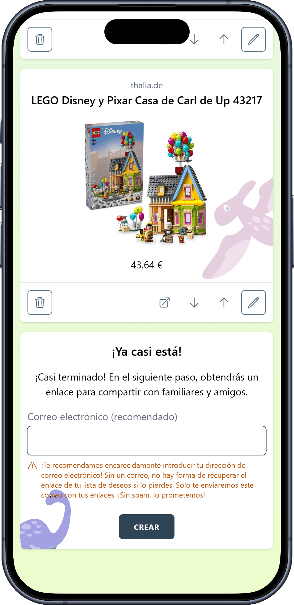 Cómo crear tu lista de cumpleaños