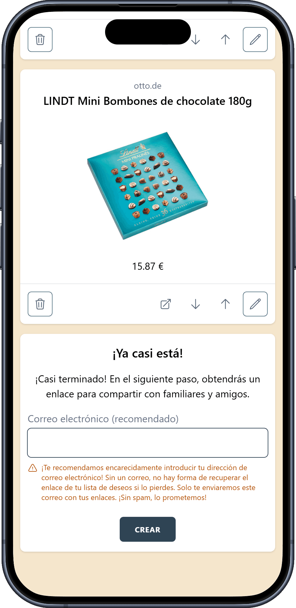 Cómo crear tu lista de Pascua