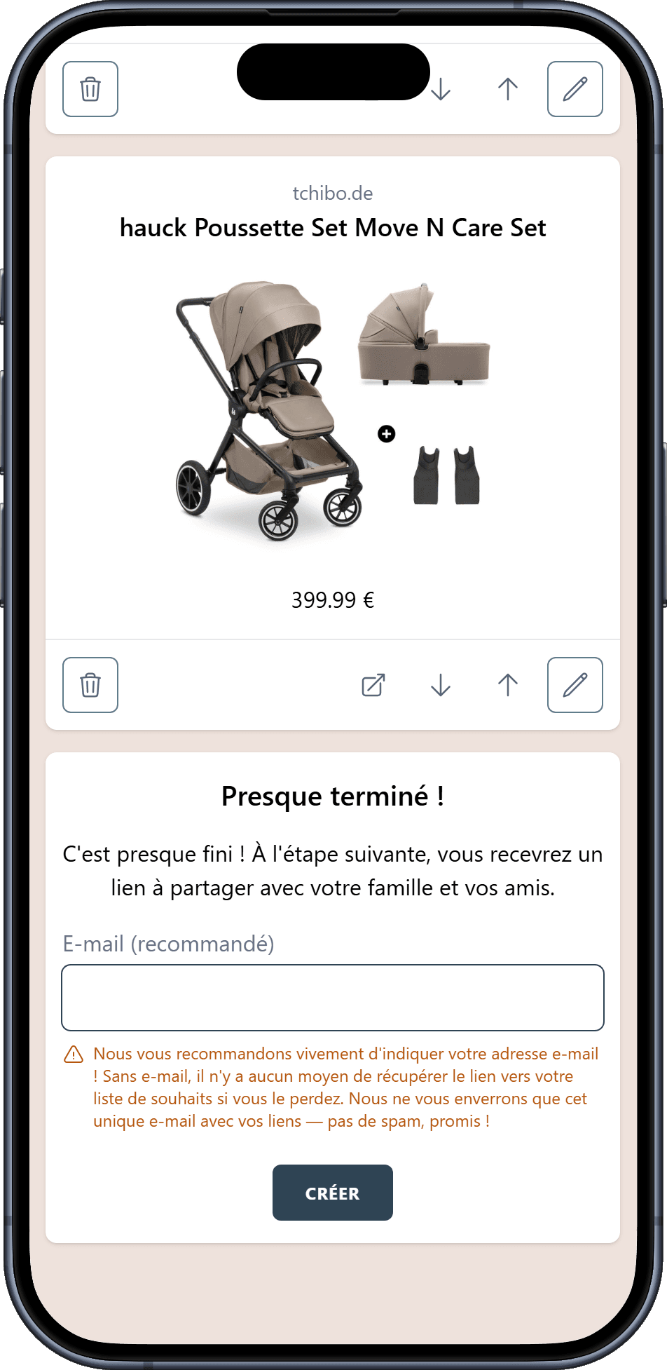 Comment créer votre liste de souhaits