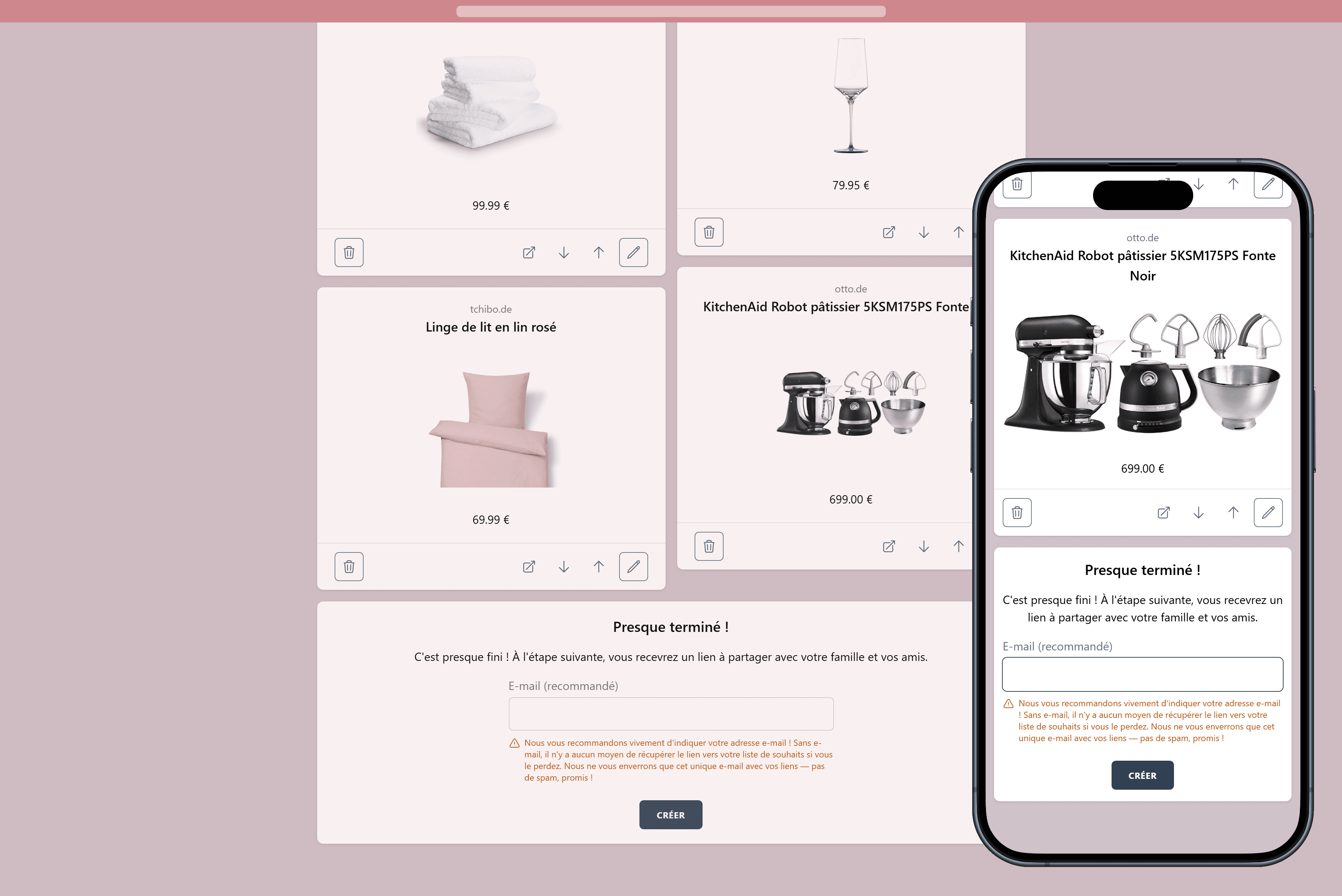 Comment créer votre liste de mariage