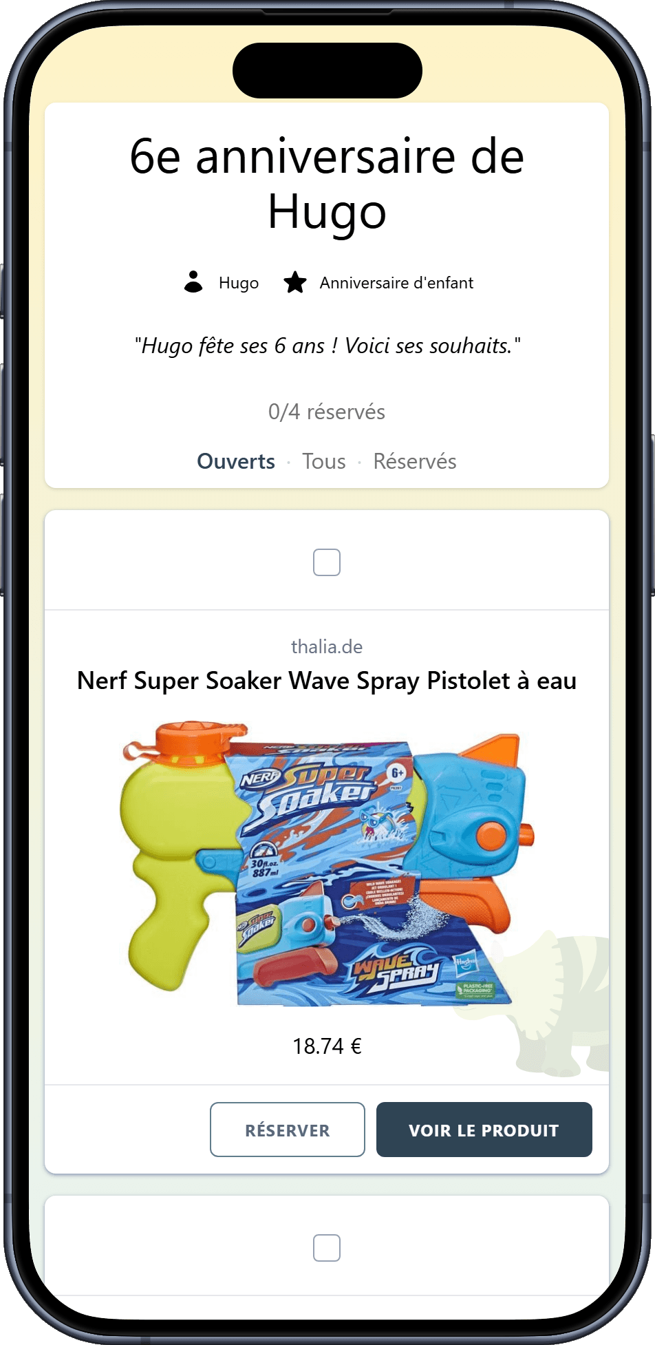 Voici comment les invités exaucent les souhaits