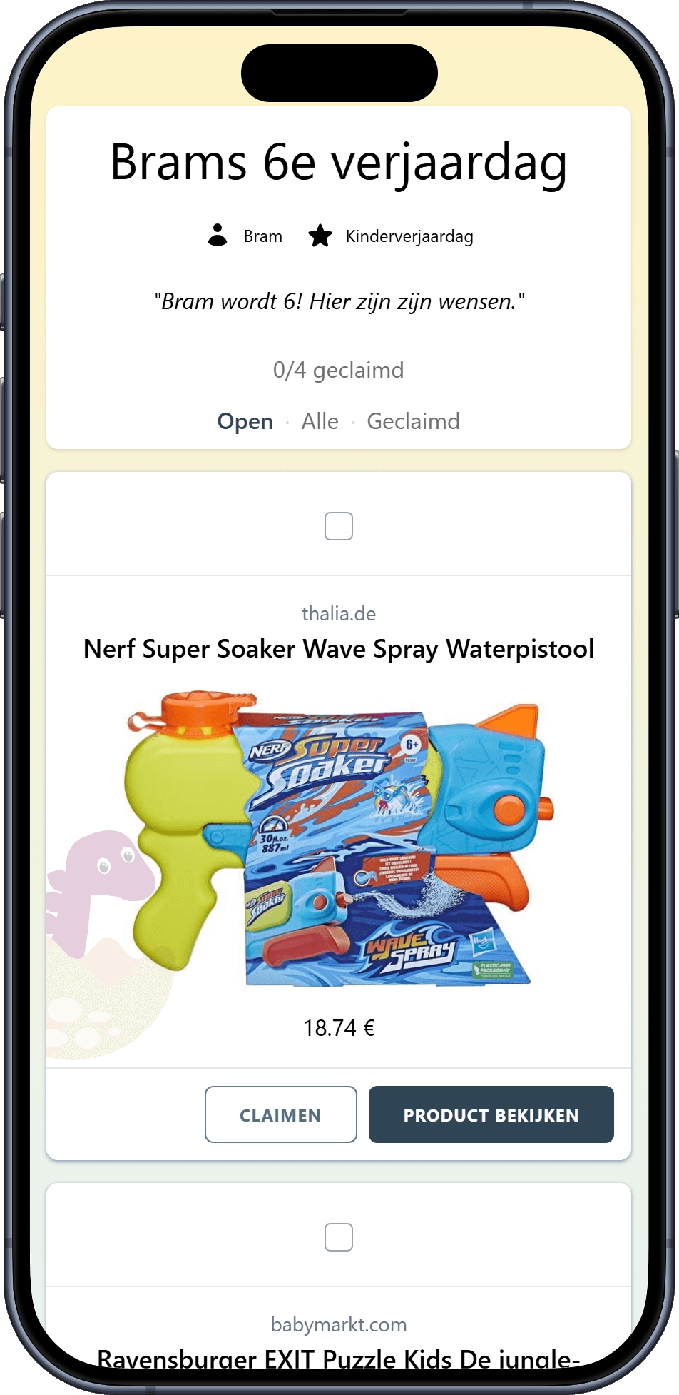 Zo vervullen de gasten de wensen