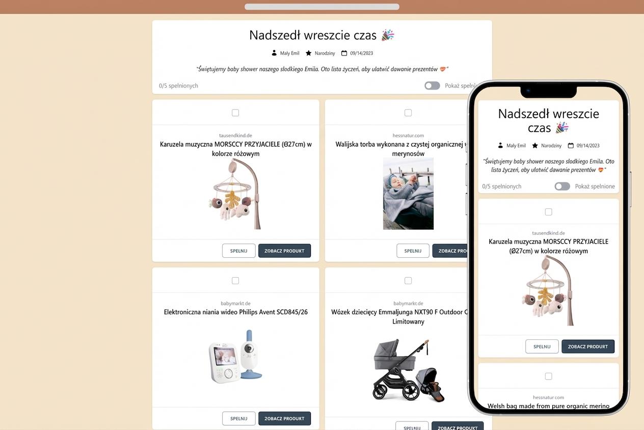 Tak wygląda Twoja gotowa lista życzeń