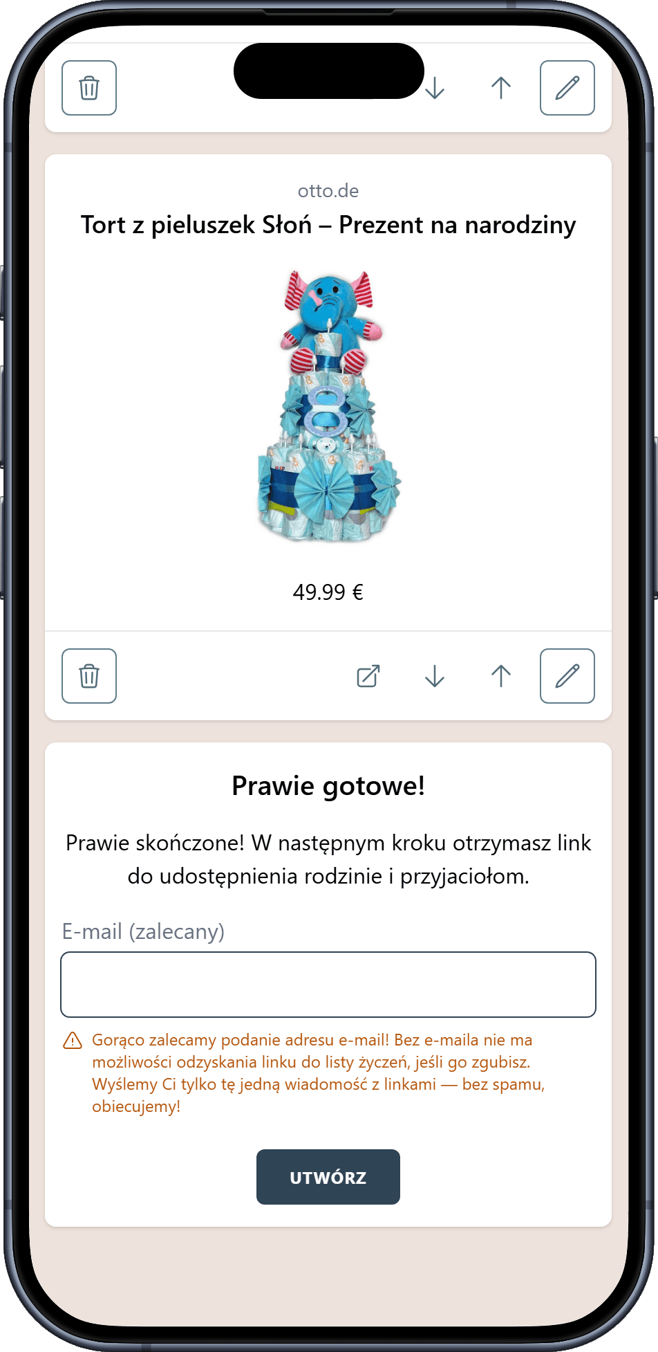 Jak stworzyć listę na baby shower