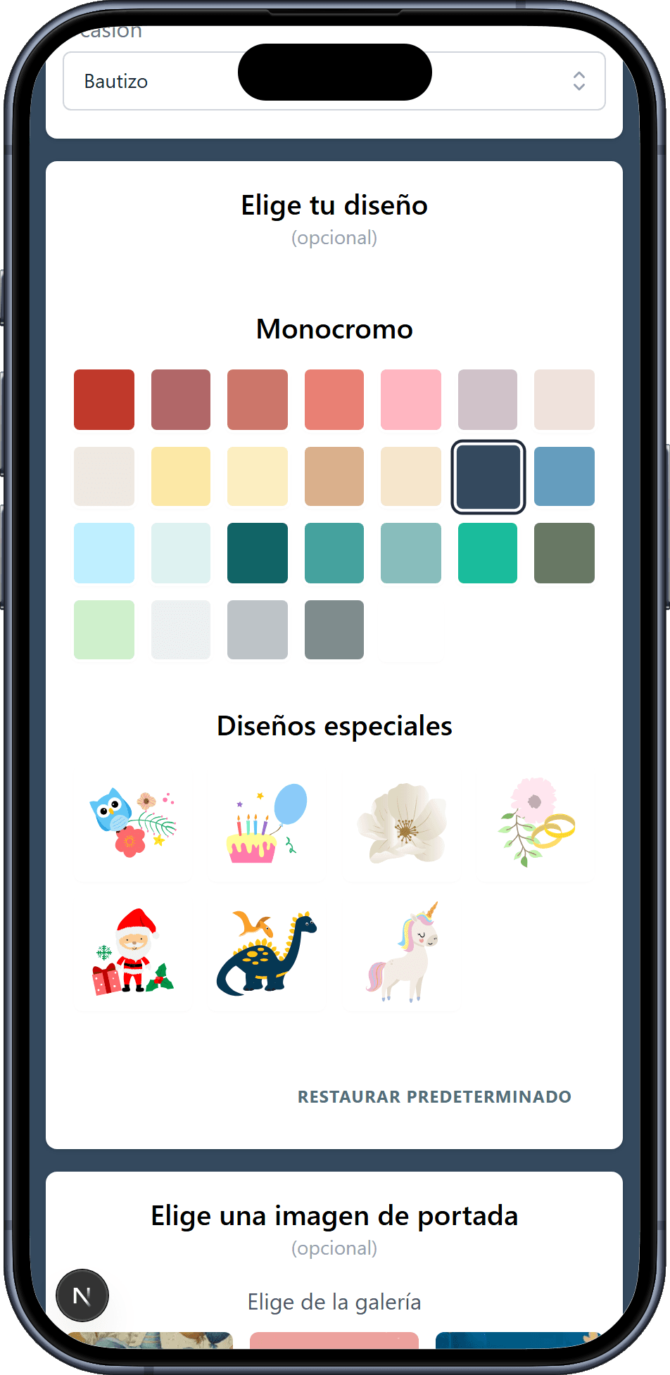 Los diseños que puedes elegir para tu lista